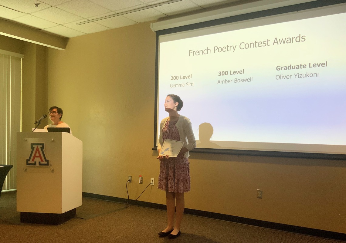 French Poetry Contest - Gemma Siml
