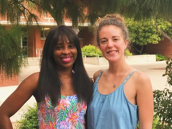 Brigid Enchill and Honorine Rouiller
